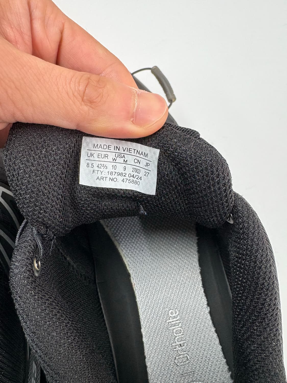 살로몬 스피드 크로스 3 블랙 실버 상품이미지6