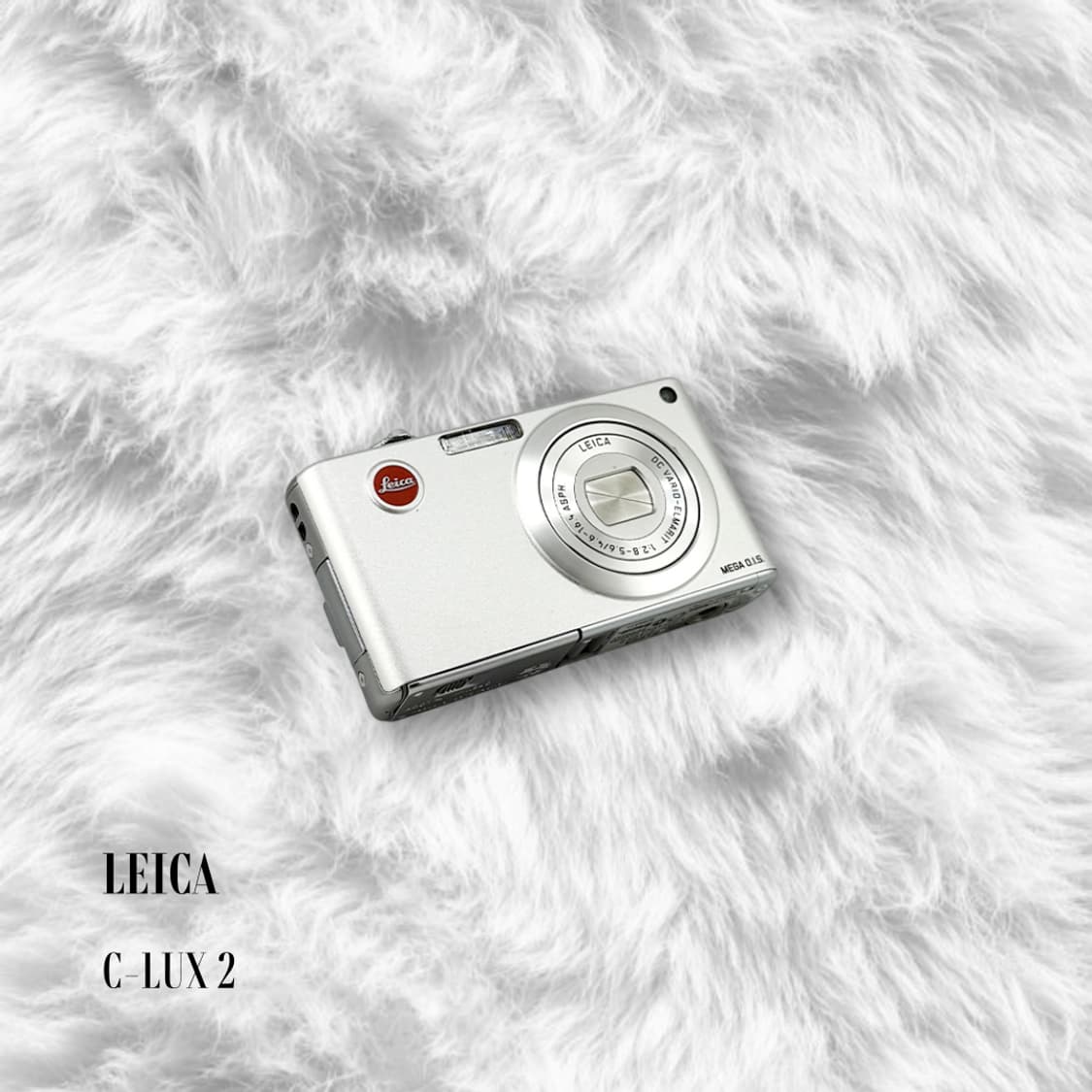 [Leica 감성] 라이카 C-LUX 2 실버 레트로 디지털 카메라 상품이미지1