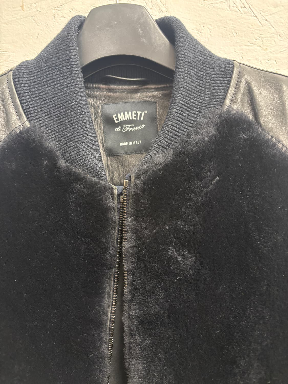 Emmeti di franco 레더 봄버 램스킨  상품이미지2