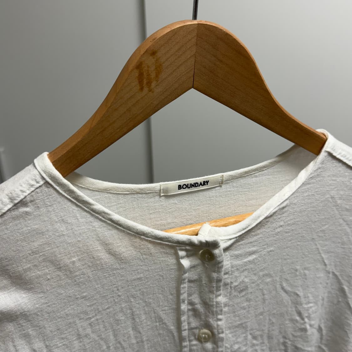 아메카지 린넨 버튼 블라우스 linen button blouse 상품이미지4