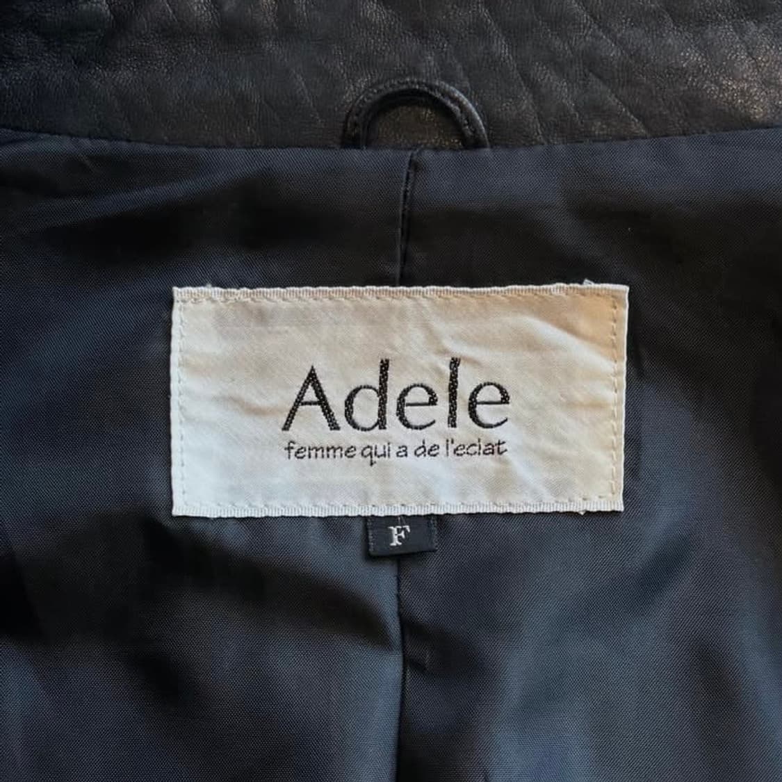 90년대 아델 가죽자켓 상품이미지6