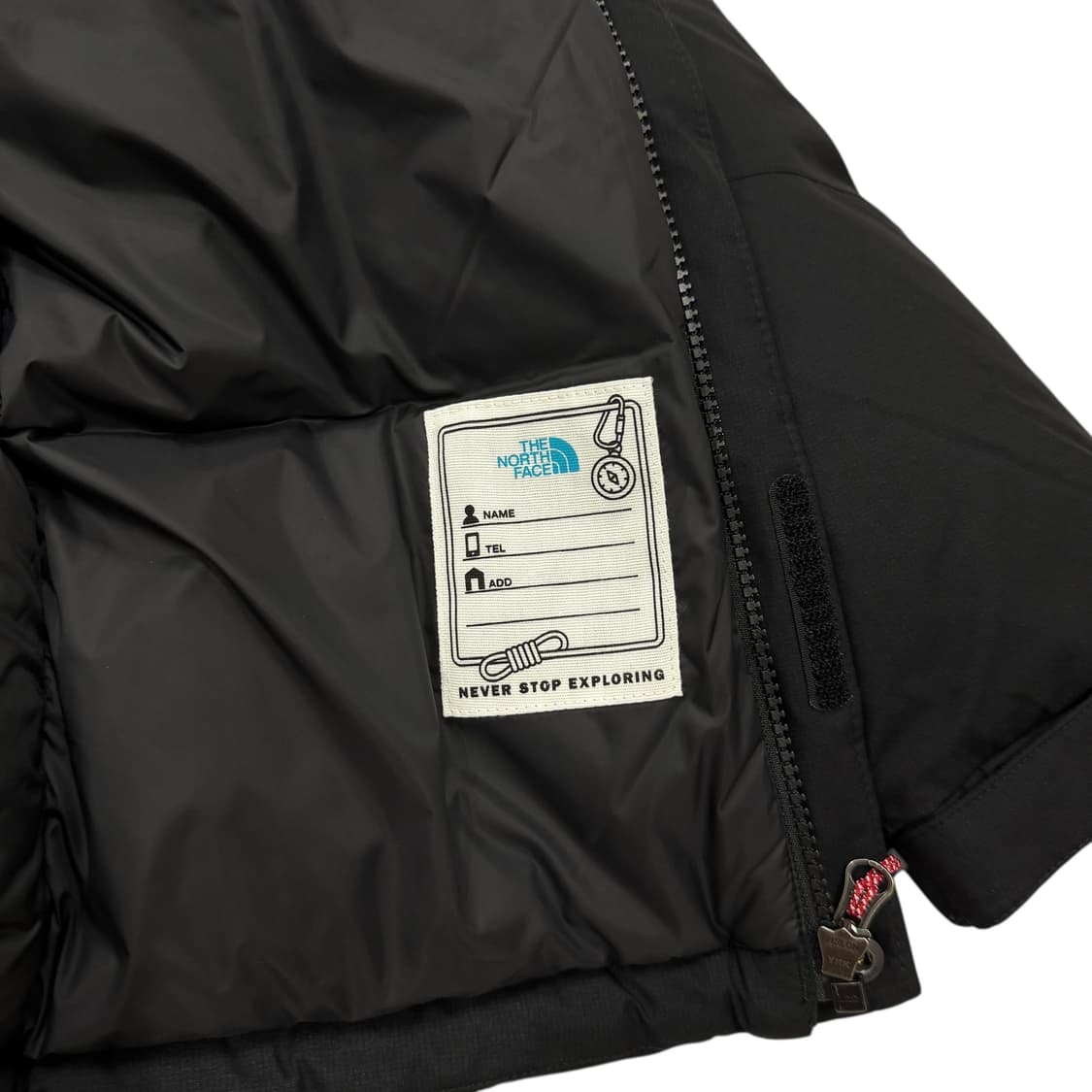 노스페이스 히말라야 파카 패딩 블랙 150 상품이미지7