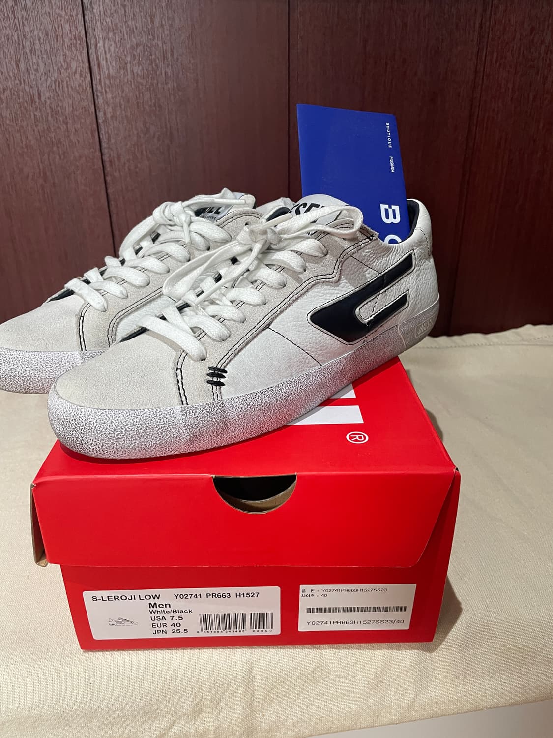 디젤 S-LEROJI LOW 스니커즈 255mm  상품이미지2