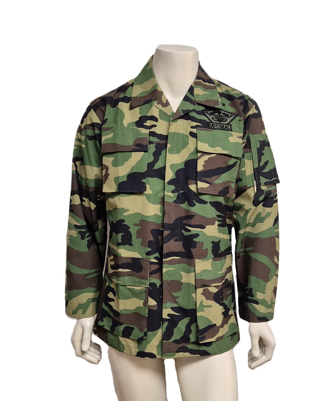 해군 구형 UDT/SEAL 후기형 하계 전투복 상의 자켓 (L) 상품이미지1