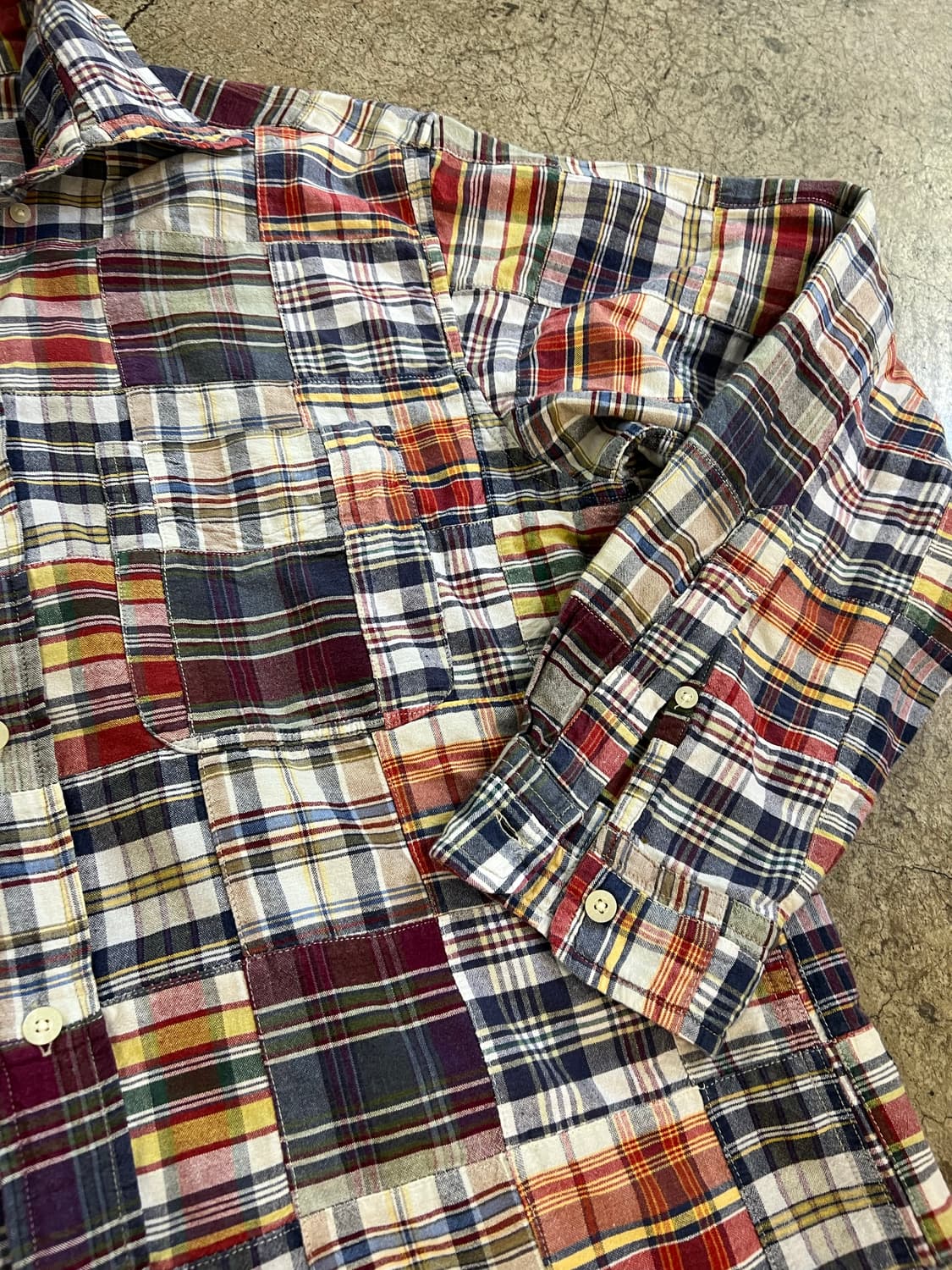 J. CREW 체크 포켓 셔츠 M 상품이미지6