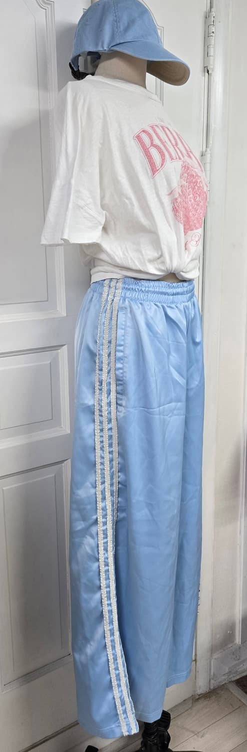 아디다스 새틴 플릴삼선 트랙팬츠 상품이미지4