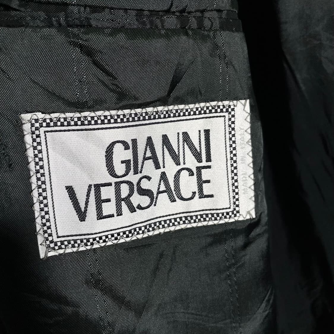 지아니니 베르사체 더블 울 캐시미어 블랜드 코트 상품이미지7