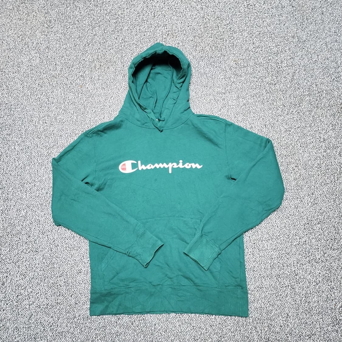 [L] 챔피온 빅로고 후드티 상품이미지1