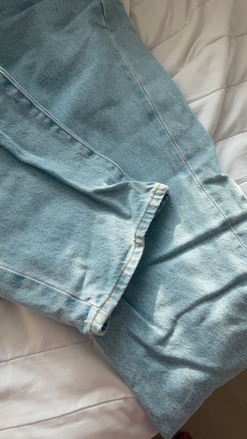 슈프림 레귤러 진 워시드 블루 23FW 34 상품이미지6