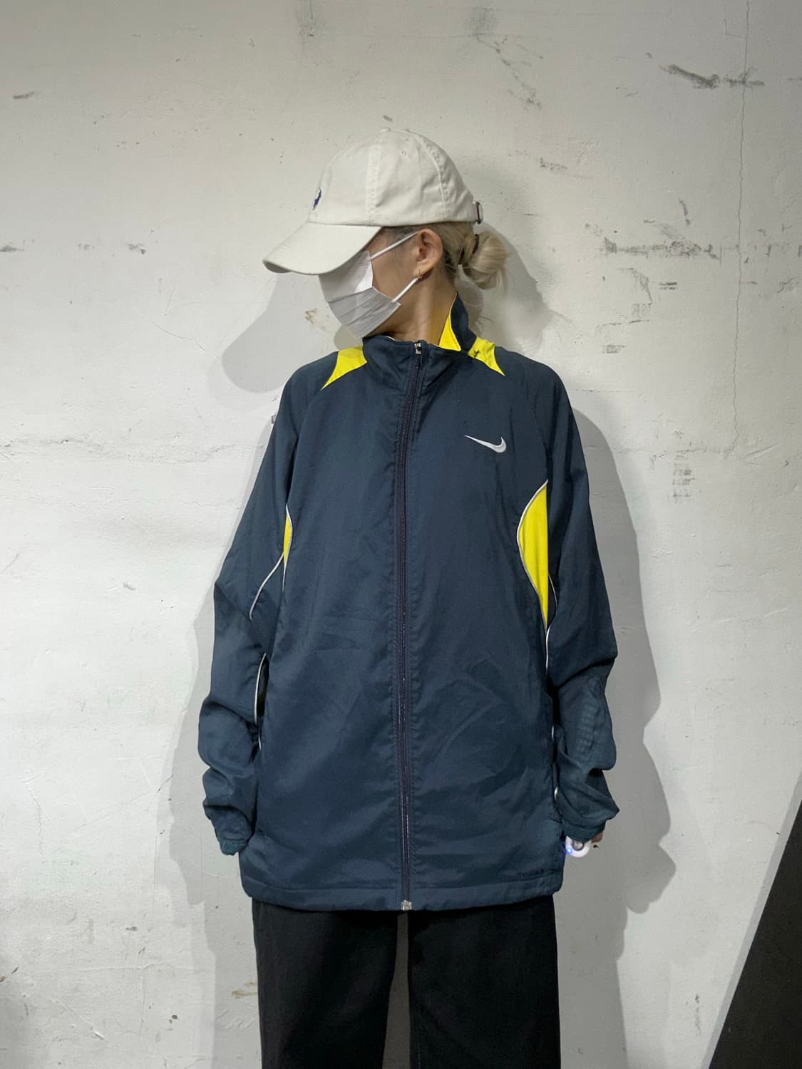 나이키 네이비 오버핏 트랙탑 져지 XL 상품이미지2