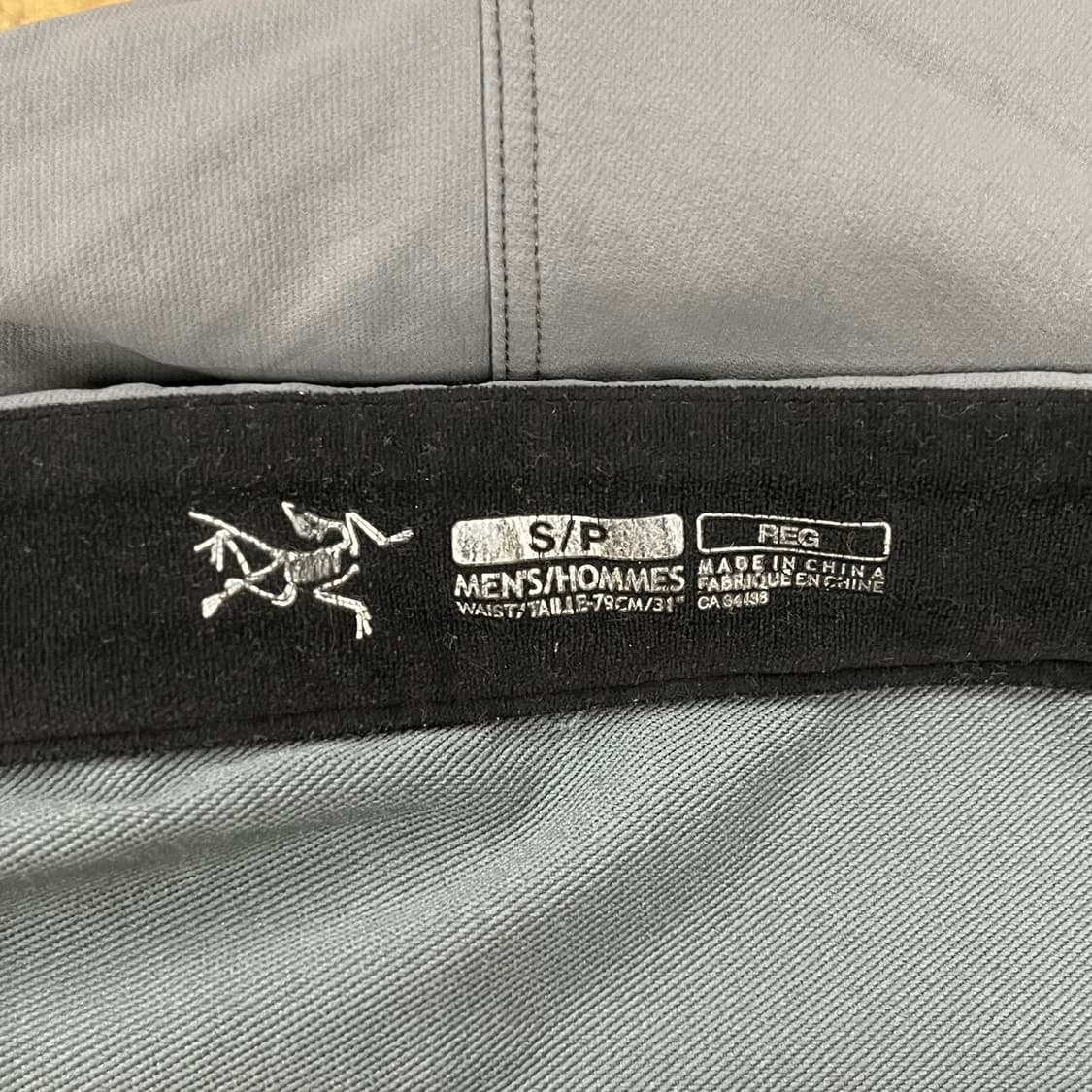 [정품/S] 아크테릭스 회색 기능성 바지 b19 상품이미지4