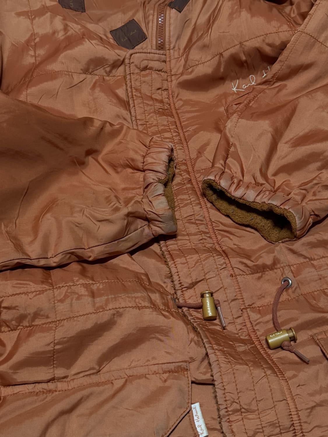 칼헬무트 리버시블 투웨이 나일론 플리스 n3b 티입 자켓 상품이미지10