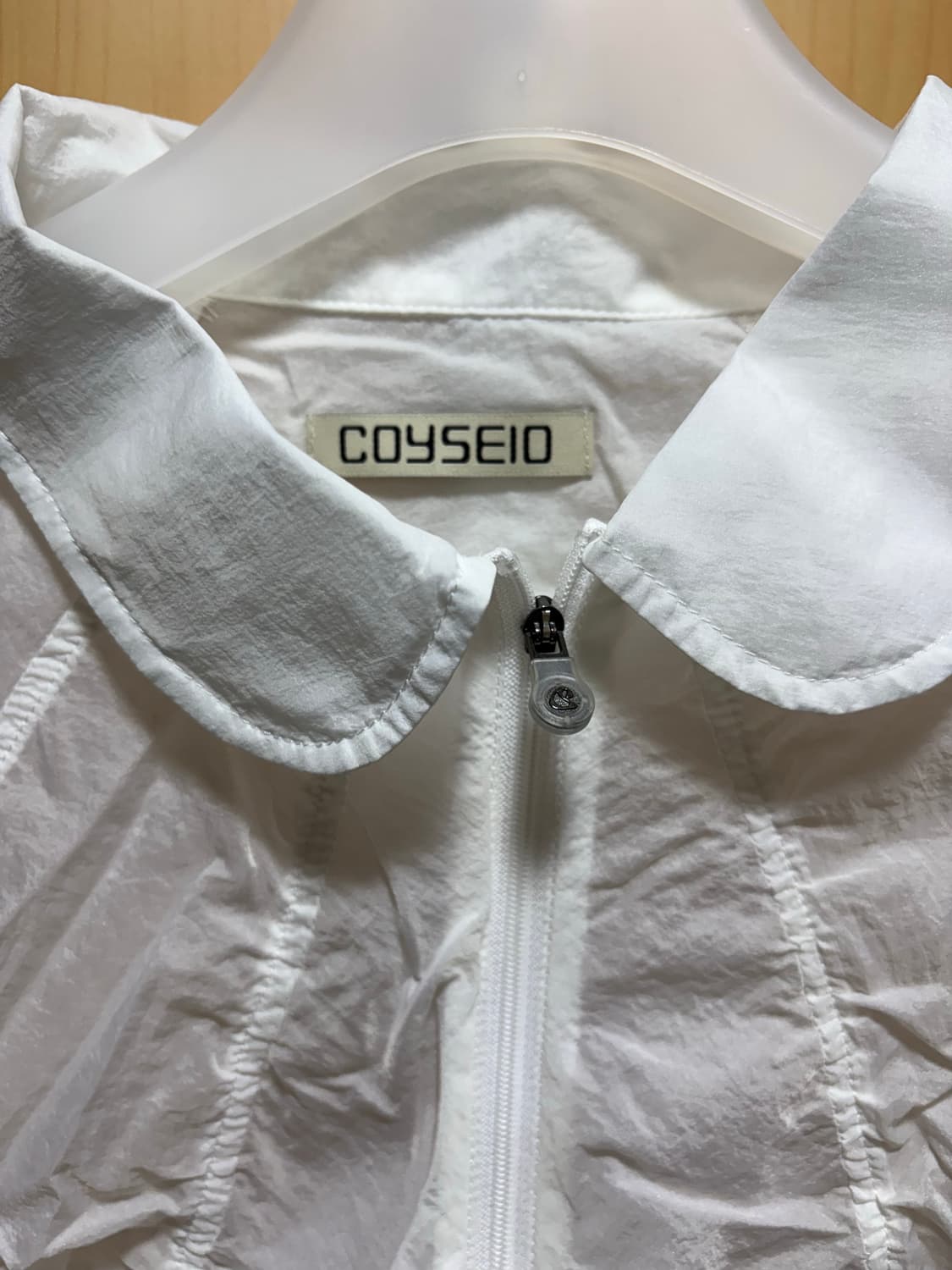 Coyseio 코이세이오 라운드 칼라 리본 자켓 상품이미지5