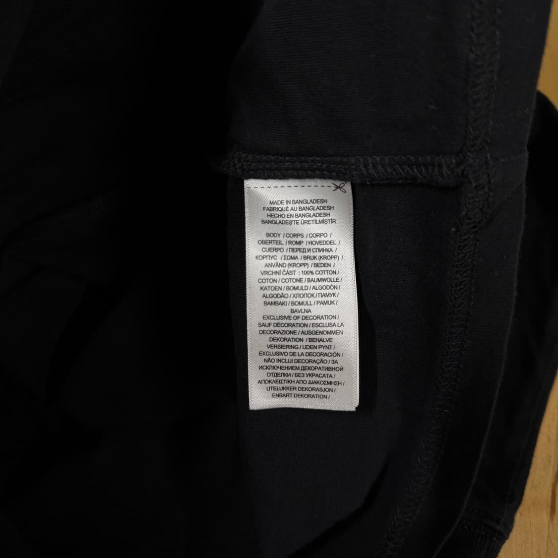 [160/L] 폴로 랄프로렌 베이직 블랙 라운드 긴팔 티셔츠 상품이미지7