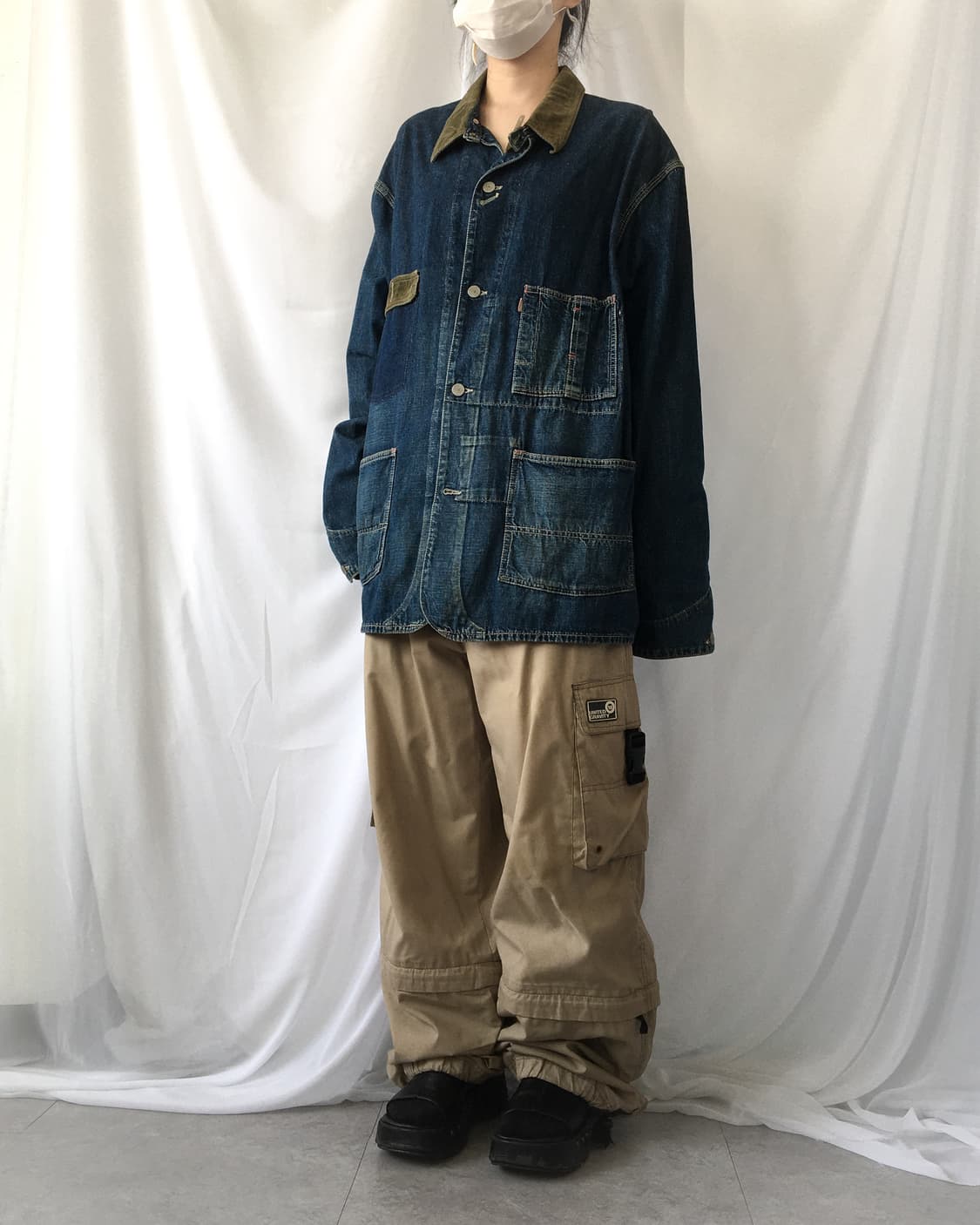 Collar point denim work jacket 상품이미지7