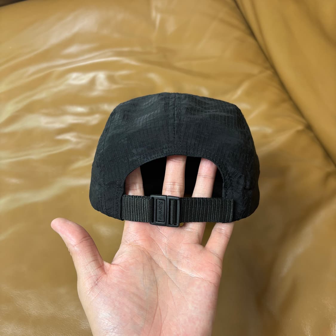 Supreme 슈프림 카모 블랙 캠프캡 모자 (Camo Black) 상품이미지7