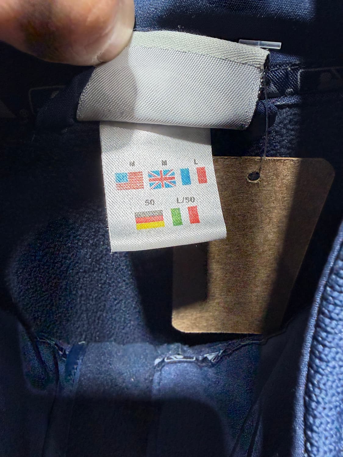 L 에슬레틱 NY 뉴욕양키스 배색 나일론 바시티 상품이미지6