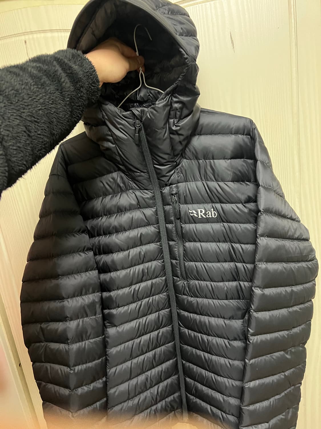 랩 경량패딩(블랙) 상품이미지3