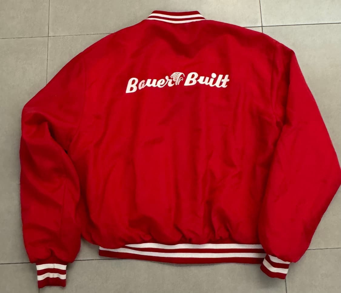 80‘s 빈티지 Swingster 나일론 봄버 자켓 XL 상품이미지4