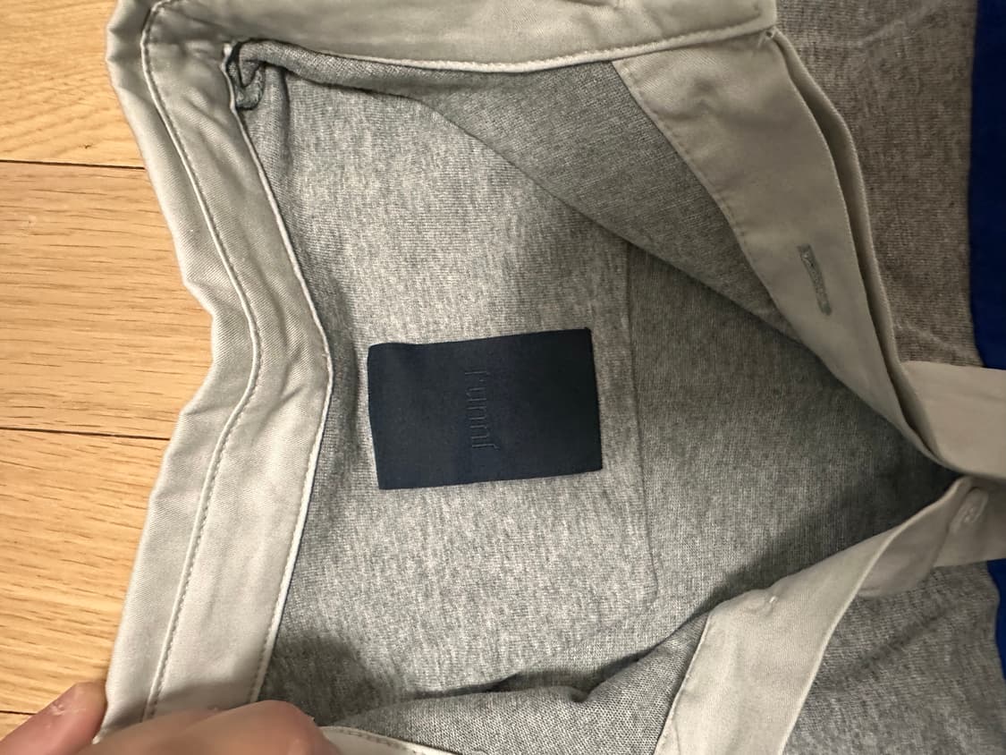 (새상품급!!) 준지 그레이 블루 스트라이프 럭비 티셔츠 S 상품이미지5