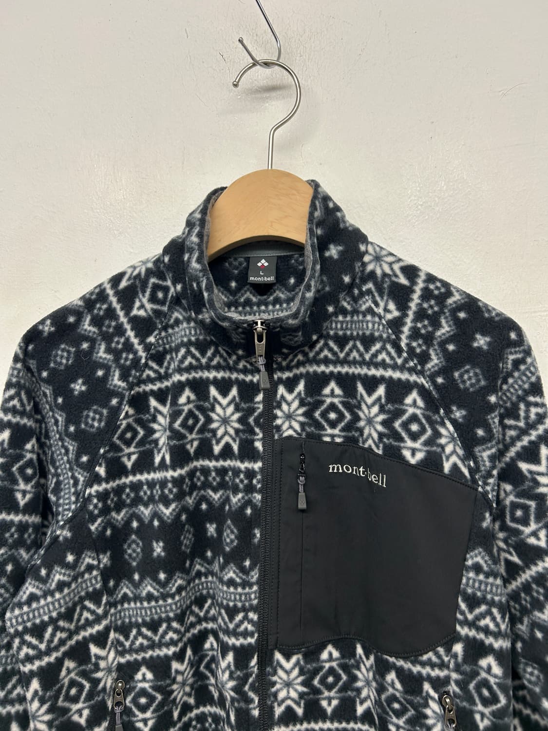 JPN 몽벨 패턴 플리스 자켓 상품이미지1