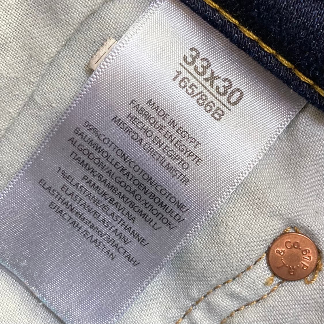 폴로 랄프로렌 데님팬츠 33 X 30 상품이미지5