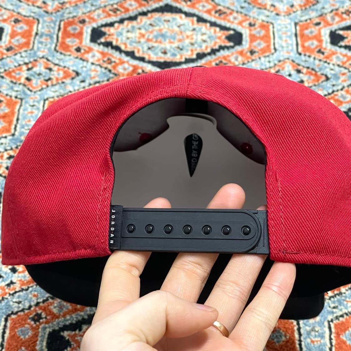 나이키 조던 점프맨 레드 스냅백 FREE 상품이미지3