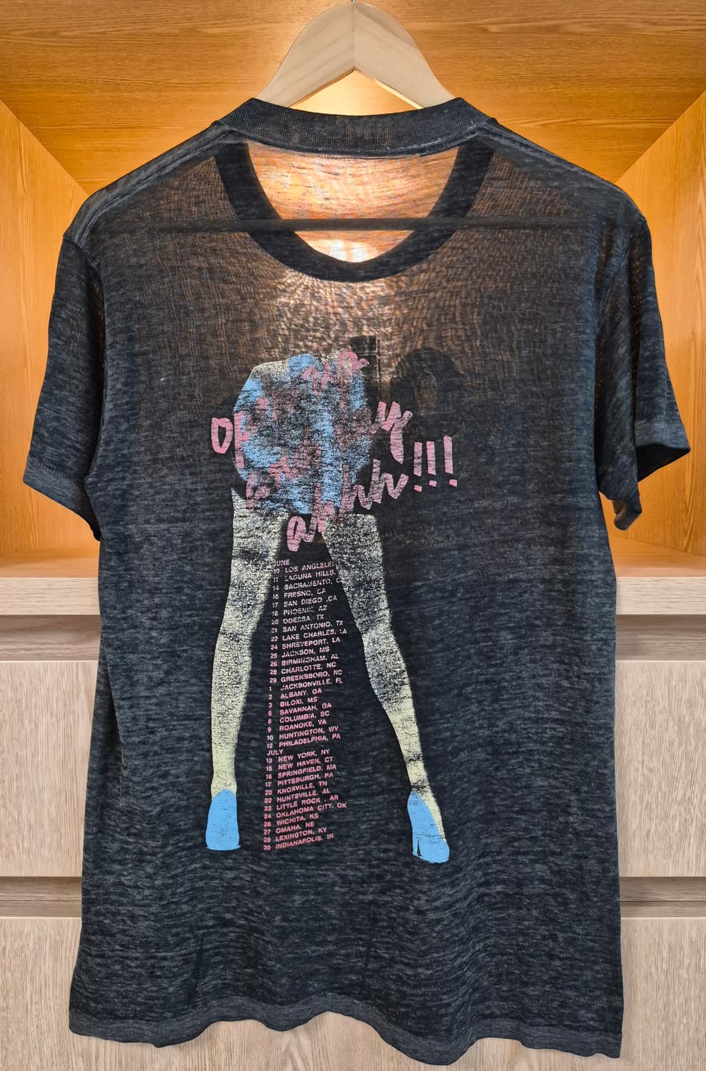 1988 VINTAGE POISON World Tour T-Shirt 상품이미지2