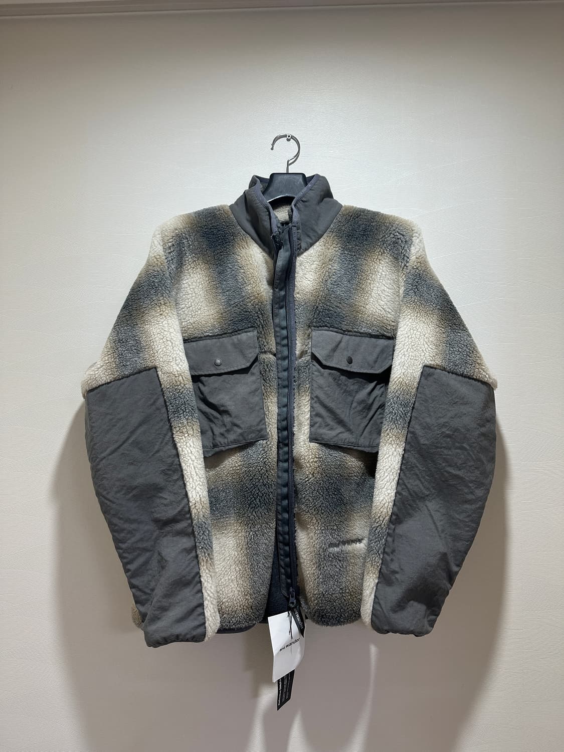 [L] 앤드원더 보아 플리스 자켓 새제품 상품이미지1