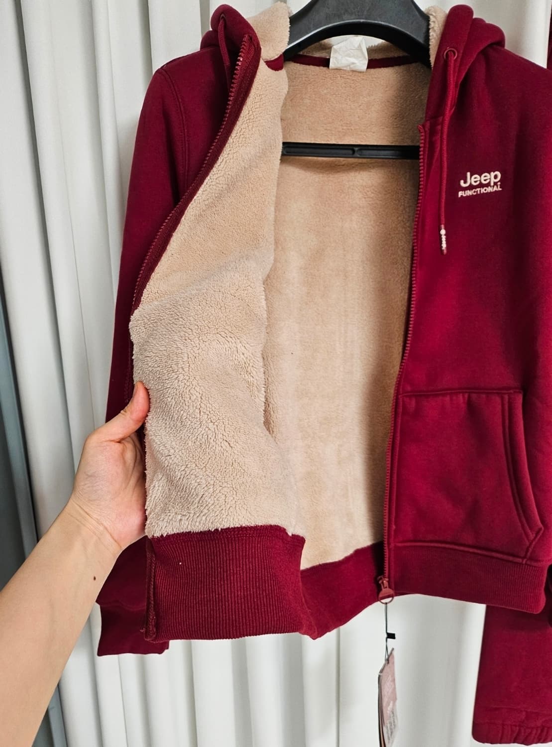 (미개봉S) 지프 여성 후드셋업 + 패딩조끼 일괄 상품이미지5