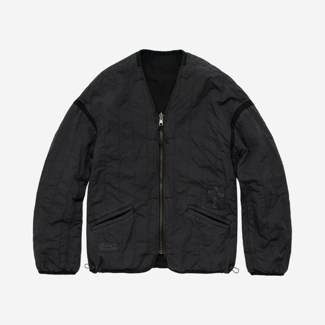 (2) 폴리테루 25fw 리버서블 라이너 블랙차콜 상품이미지2