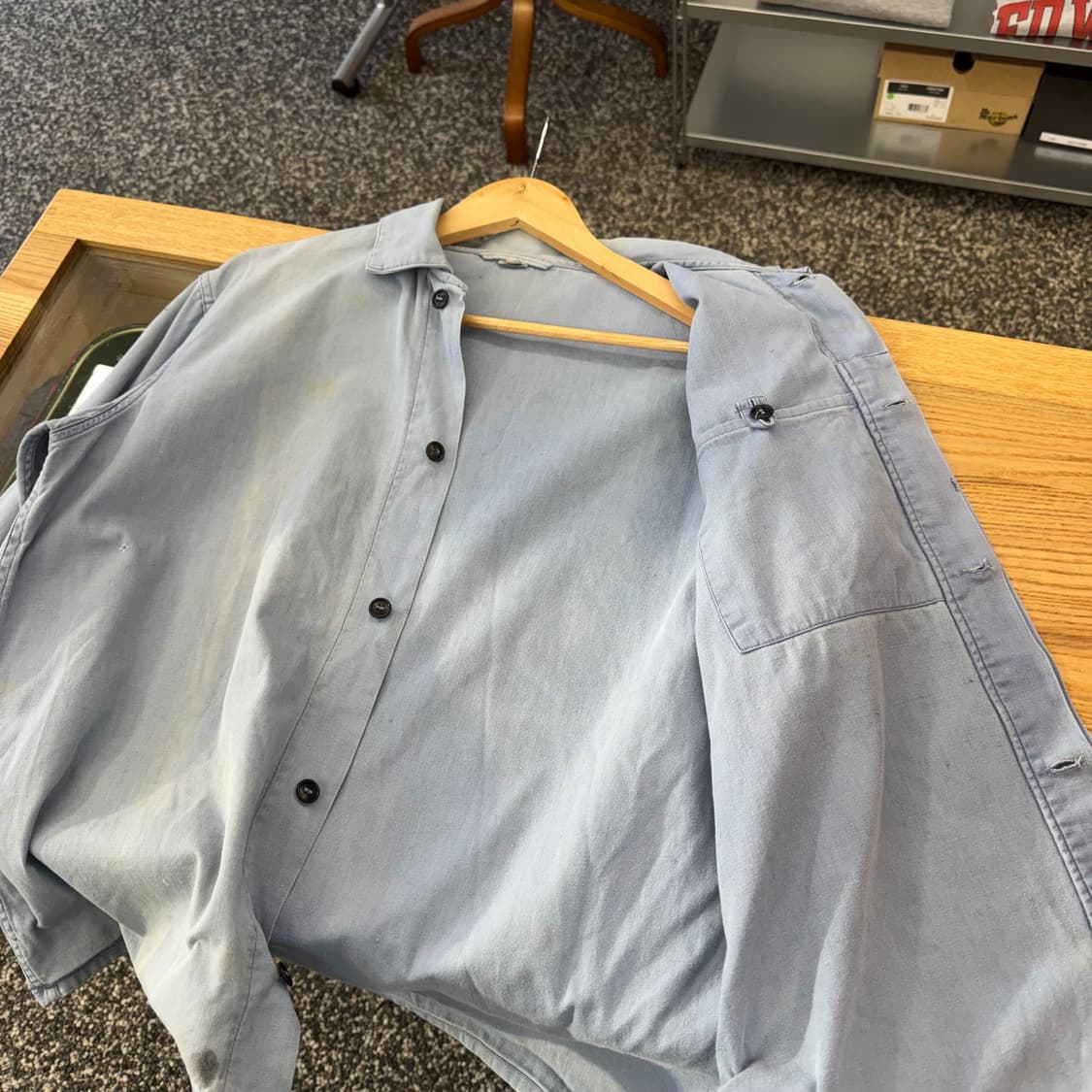 빈티지 프렌치 워크 자켓 (L)   상품이미지5