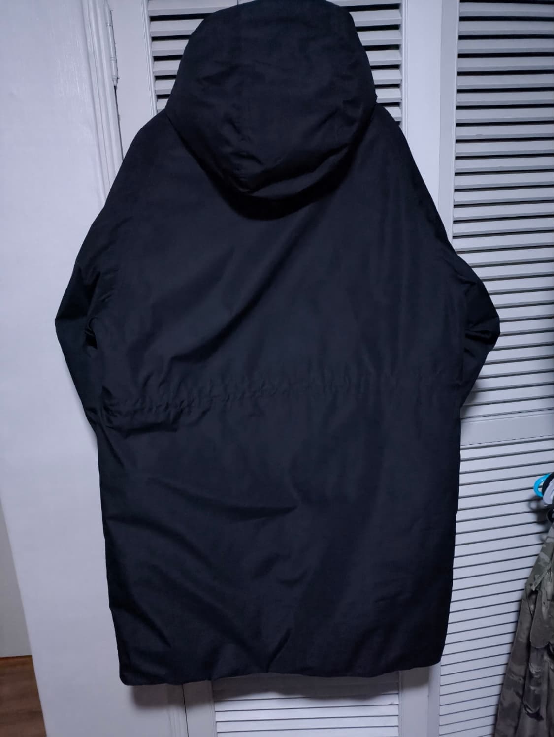 2XL 무탠다드 미니멀 패딩 파카 건메탈색상 상품이미지4