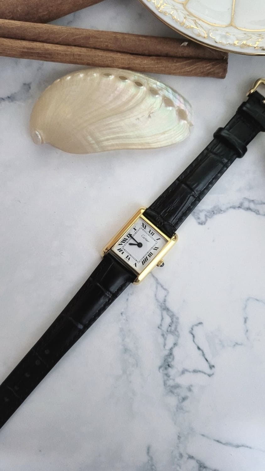 [특가상품]정품 까르띠에 프리 머스트 탱크 여성용 수동시계[감정서 포함] 상품이미지6