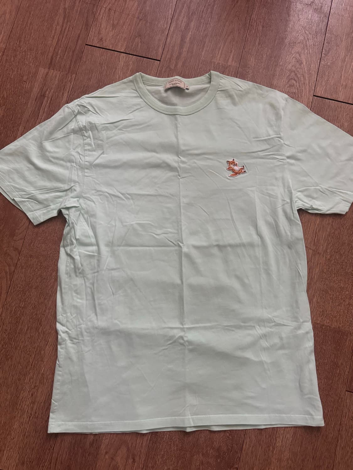 메종키츠네 칠랙스 폭스 민트색 팝니다 상품이미지1