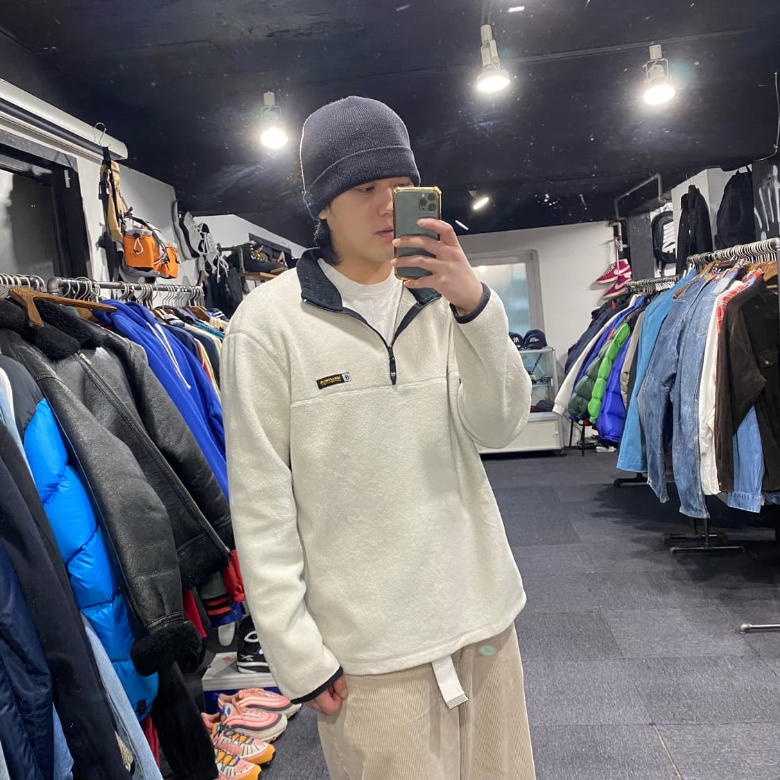 노티카 후리스 반집업 상품이미지6
