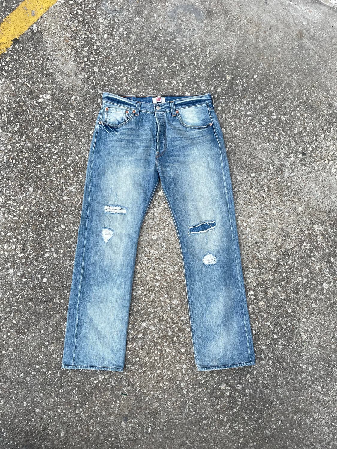 levis  90s 501 디스트레스드 상품이미지4