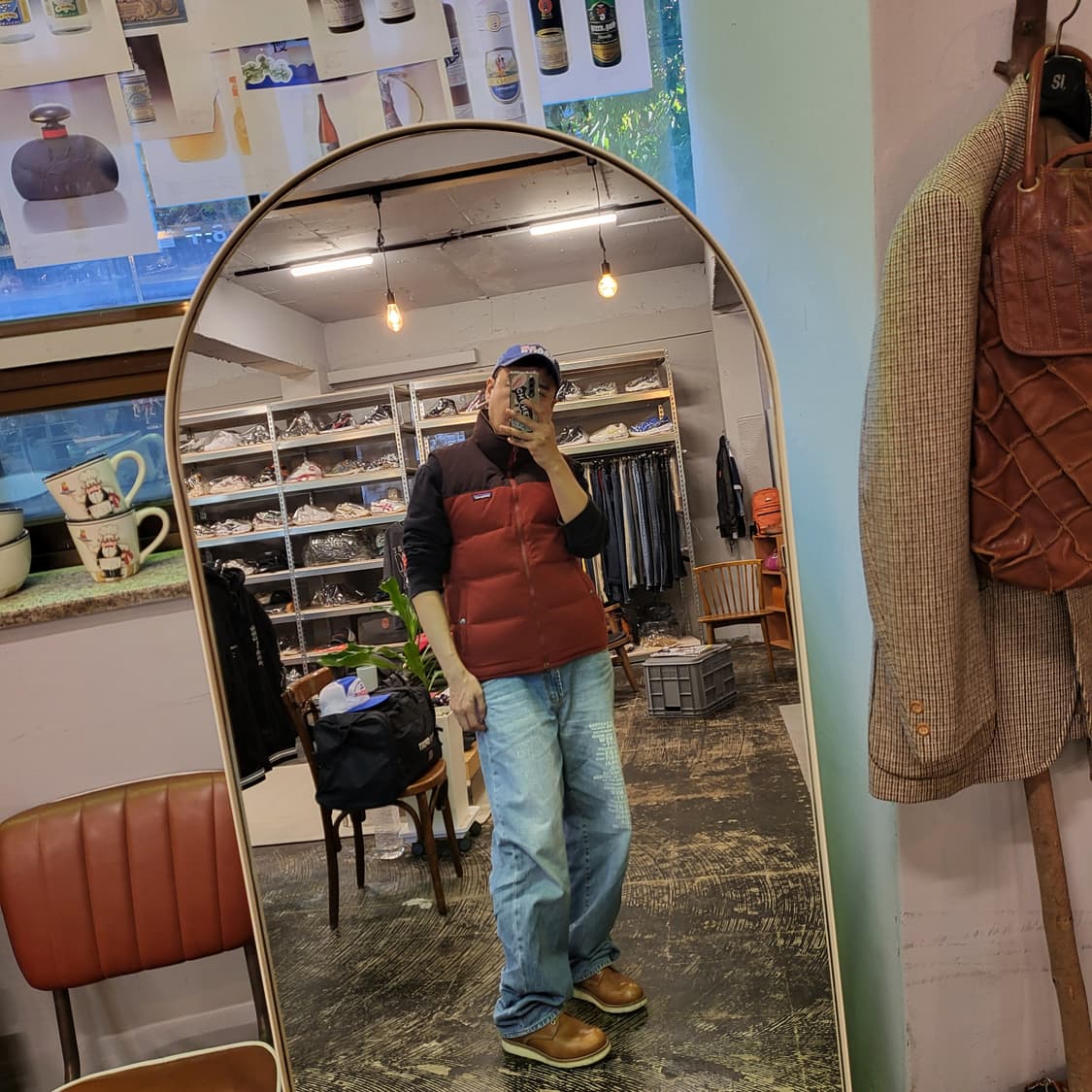 파타고니아 리버시블 패딩 베스트 (M) 상품이미지2