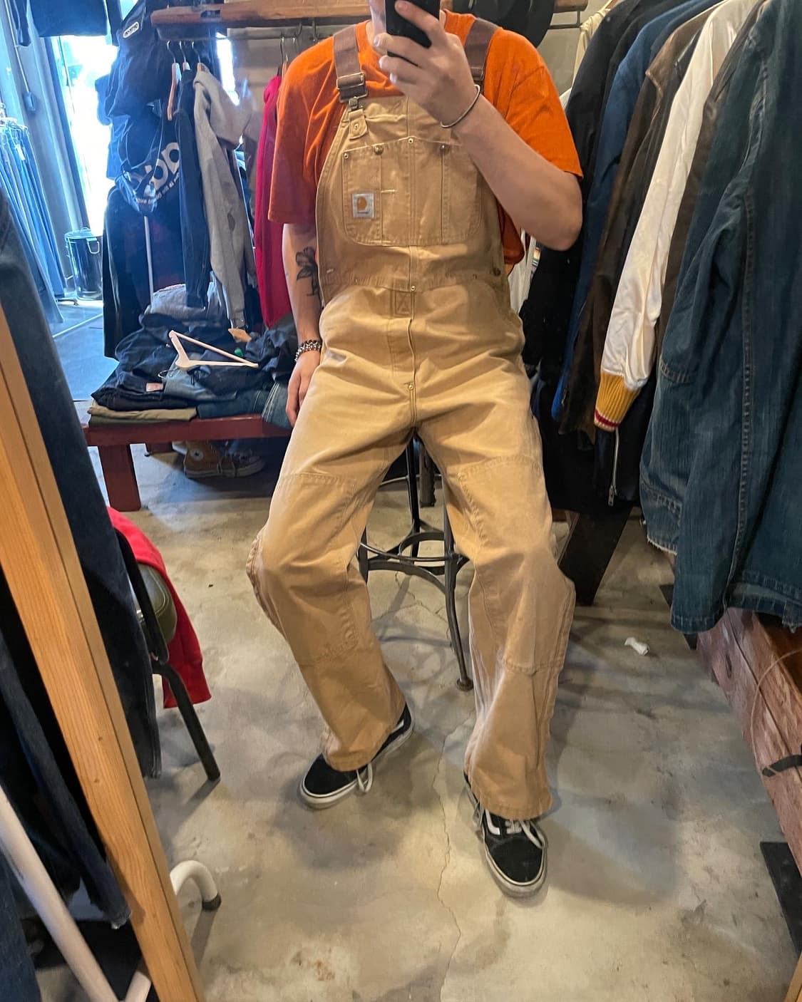 CARHARTT Double Knee overoll 상품이미지1