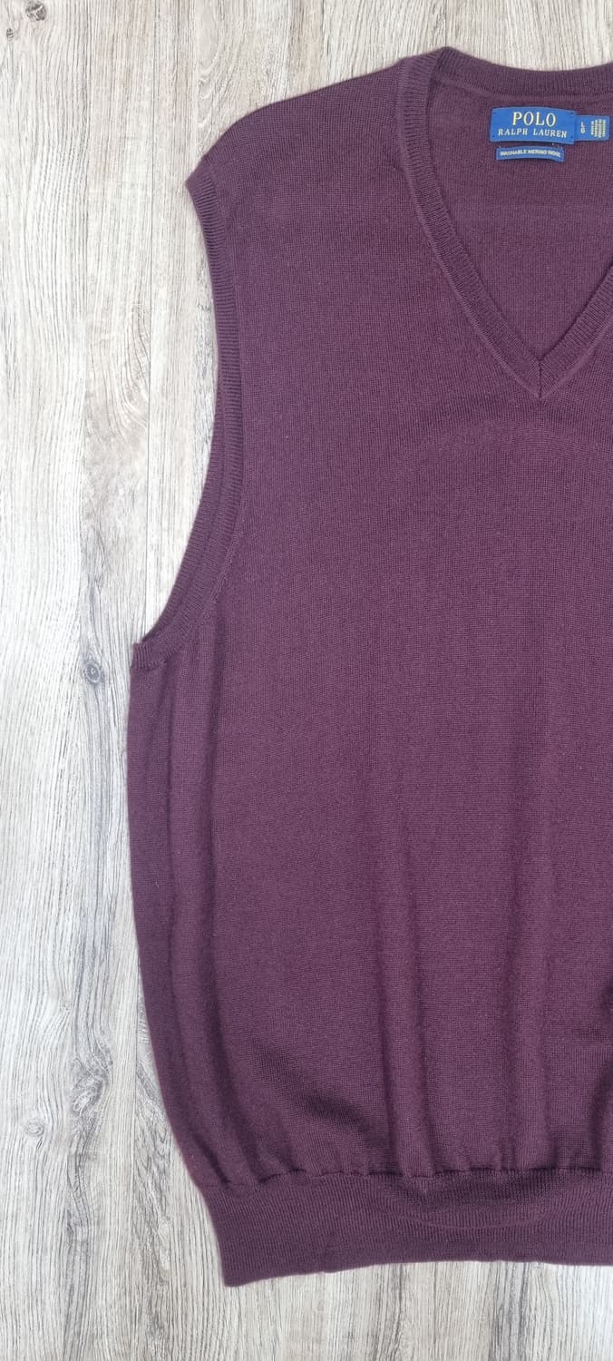 폴로랄프로렌 메리노울 니트 베스트 L _ 남성 상품이미지2