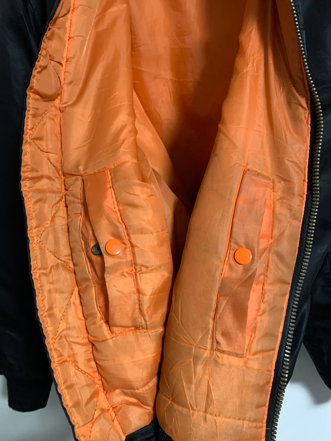 빈티지 밀컴 MA-1 플라이트 자켓 상품이미지6