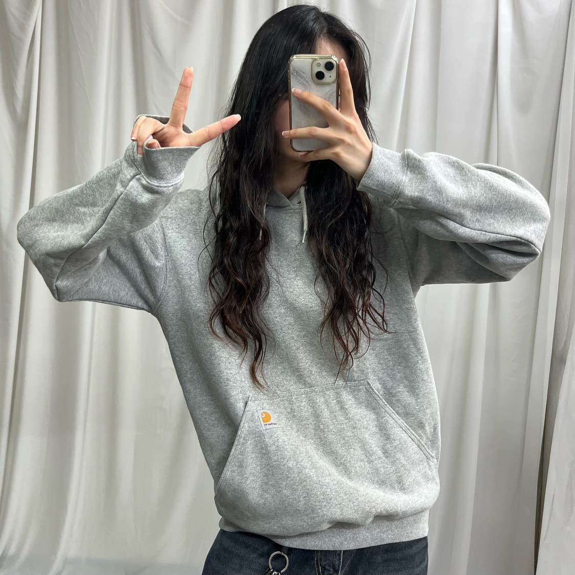 Car hartt gray hoody 상품이미지2