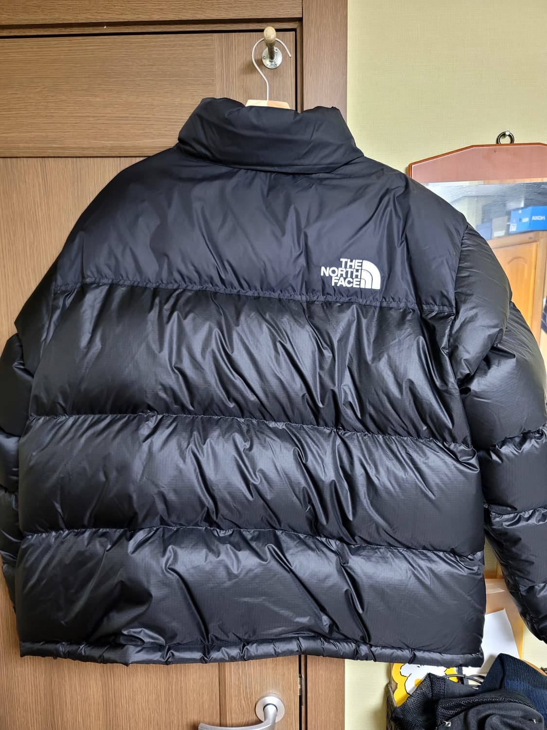 노스페이스 해외판 1996 레트로 눕시 다운 자켓 TNF 블랙 2xl 상품이미지5
