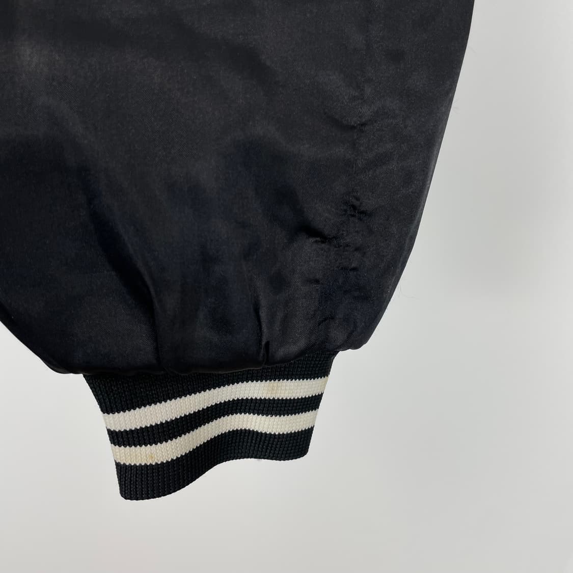 90s pts 로고 바시티 블루종 자켓 상품이미지6