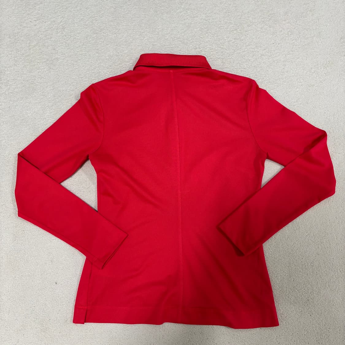 M 나이키골프 레드 드라이핏 긴팔 폴로 셔츠 1205 상품이미지2