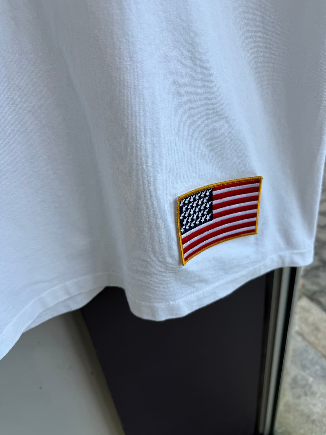 XL/ 베이프 NASA MOON 프린팅 라운드 반팔 상품이미지6