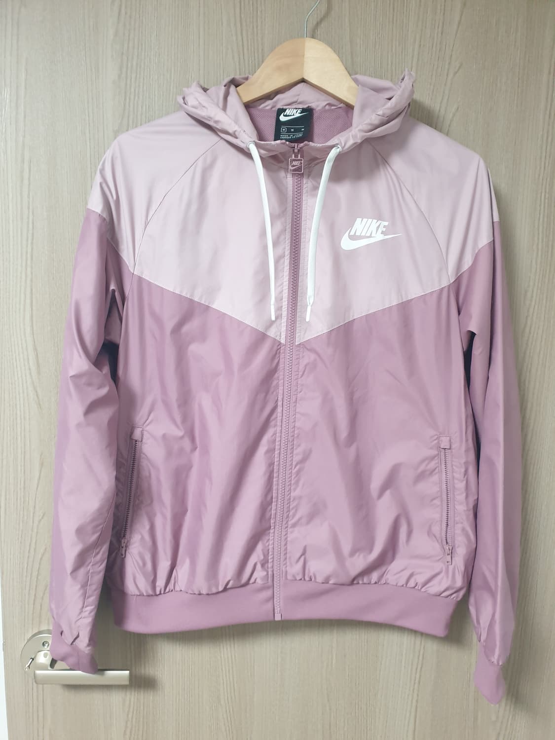 나이키 윈드러너자켓 여성 m 라벤더 상품이미지1