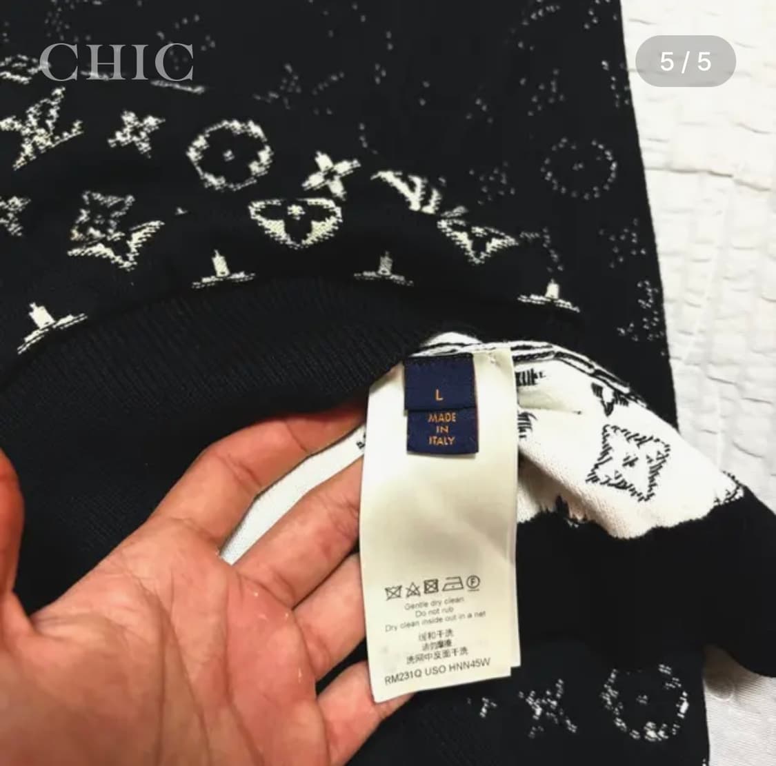 [루이비통 모노그램 그라디언트 후드] 상품이미지5