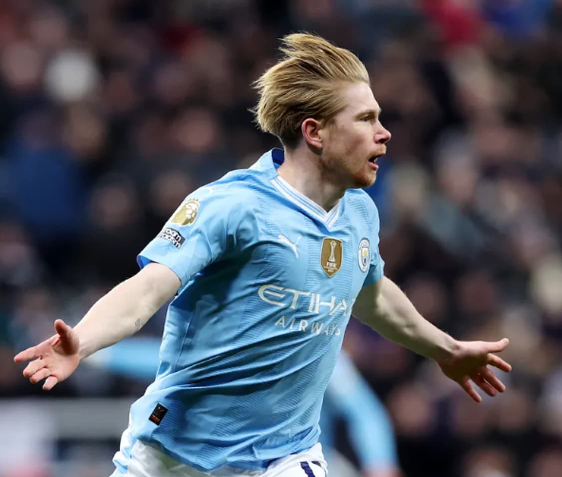 23-24 맨시티 홈 케빈 더 브라위너 유니폼M 레플리카 상품이미지8