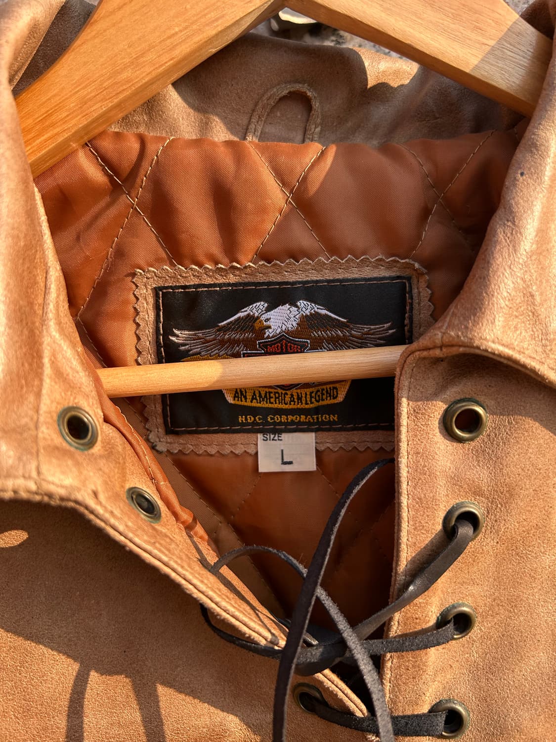 80,90‘s 할리데이비슨 가죽자켓 상품이미지2